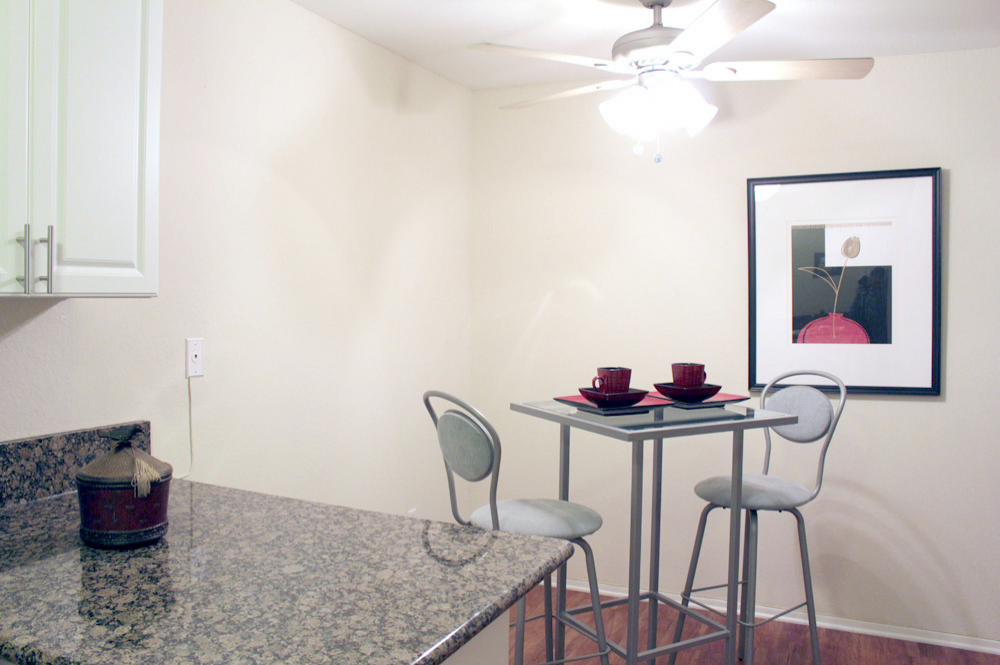 Take a tour today and view 1 bedroom apartment 7 for yourself at the Huntington Creek Apartments